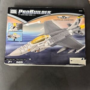Disney Tactical Fighter Jet Building Set - Gray and Yellow